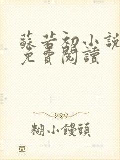 苏若初小说全文免费阅读