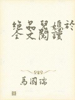 绝品儿媳于素欣全文阅读封面