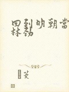 回到明朝当王爷林劲