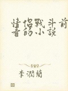 情侣战斗前适合看的小说