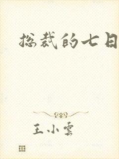 总裁的七日恋人