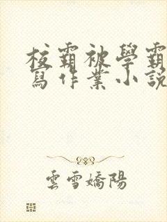校霸被学霸压着写作业小说封面