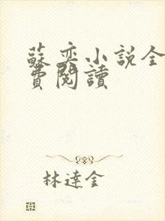 苏奕小说全文免费阅读封面