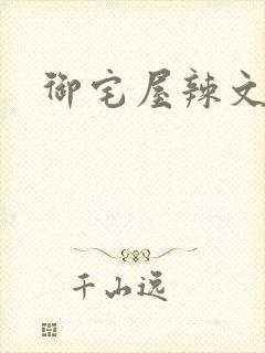 御宅屋辣文封面