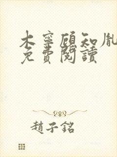 木宁顾知胤小说免费阅读封面