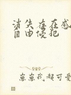 消失存在感消失自由侵犯