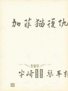 加菲猫复仇记封面