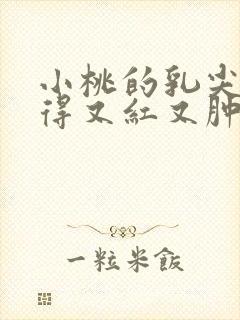 小桃的乳尖被吸得又红又肿
