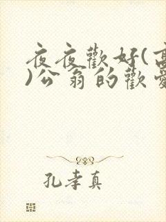 夜夜欢好(高h)公翁的欢爱封面