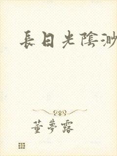 长日光阴渺渺封面