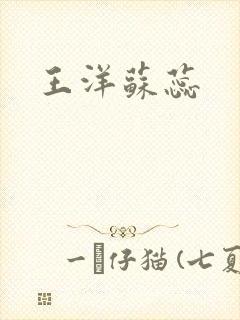 王洋苏蕊