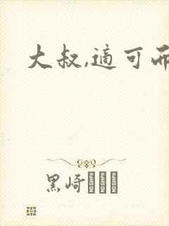 大叔,适可而止