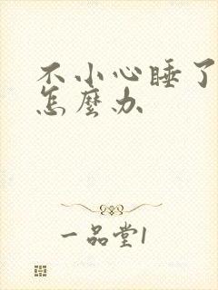 不小心睡了年下怎么办封面
