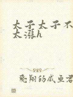 太子太子不要了太涨h