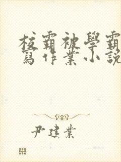 校霸被学霸压着写作业小说封面