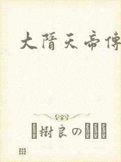 大隋天帝传封面