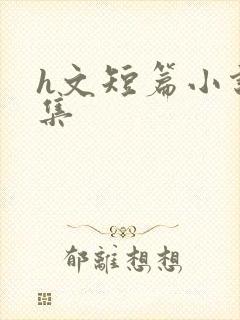 h文短篇小说合集封面