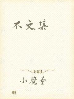 不文集封面