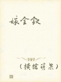 嫁金钗封面