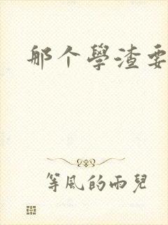 那个学渣要上天