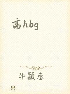 高hbg封面