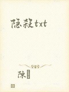 隐杀txt