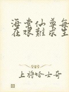 海棠仙尊每天都在艰难求生