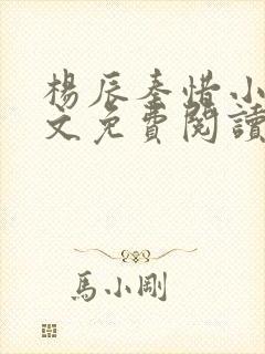 杨辰秦惜小说全文免费阅读最新
