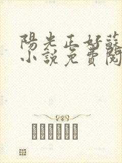 阳光正好苏玥玥小说免费阅读无弹窗