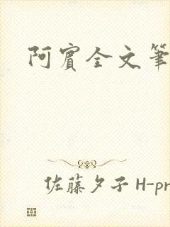 阿宾全文笔趣阁封面