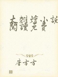 大杂烩小说全集阅读免费