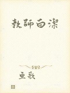 教师白洁封面