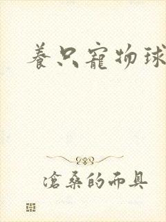 养只宠物球