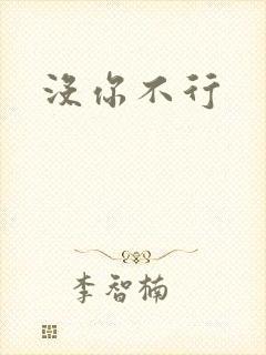 没你不行封面