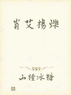 肖艾杨烁