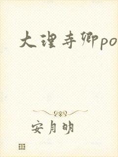 大理寺卿po