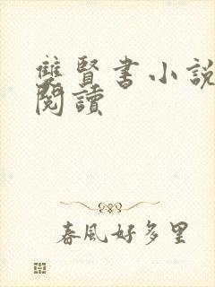 双贤书小说全文阅读封面