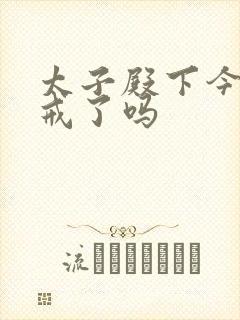 太子殿下今天破戒了吗
