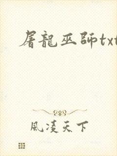 屠龙巫师txt