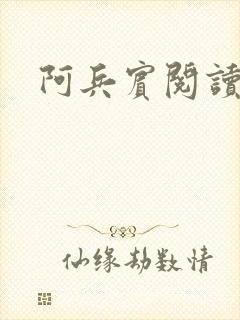 阿兵宾阅读目录