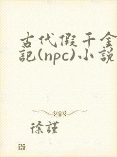 古代假千金挨日记(npc)小说