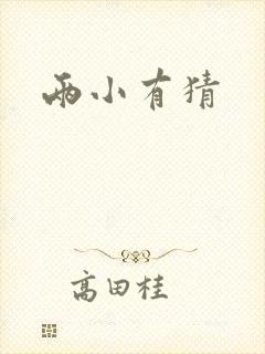 两小有猜