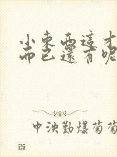 小东西这才一根而已还有呢