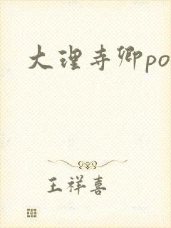 大理寺卿po