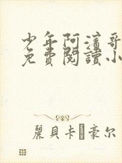 少年阿滨哥全文免费阅读小说