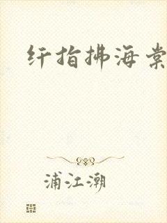 纤指拂海棠封面