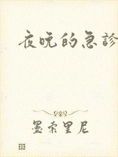 夜晚的急诊室2