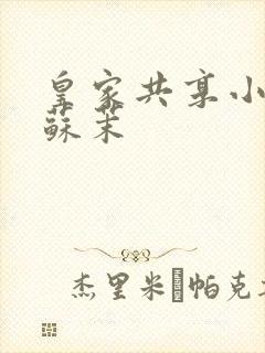 皇家共享小公主苏茉