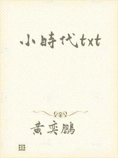 小时代txt封面