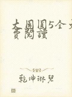 大团圆5全文免费阅读